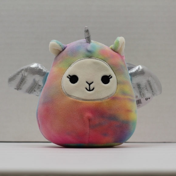 Squishmallows Spring 5" Lucy-May the Llamacorn NWT - Picture 2 of 12